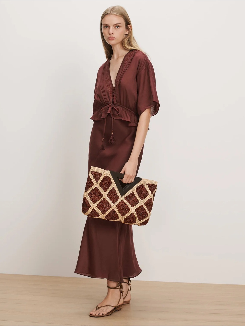 Veronica Beard Dominic dress - raisin
